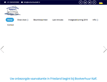 Tablet Screenshot of bootverhuurkalf.nl